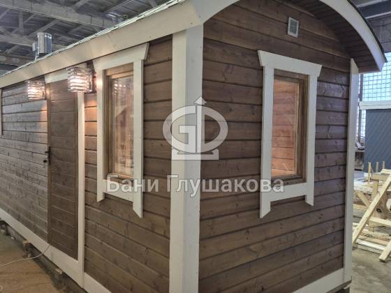Баня «Буханочка» из термобруса №82400265