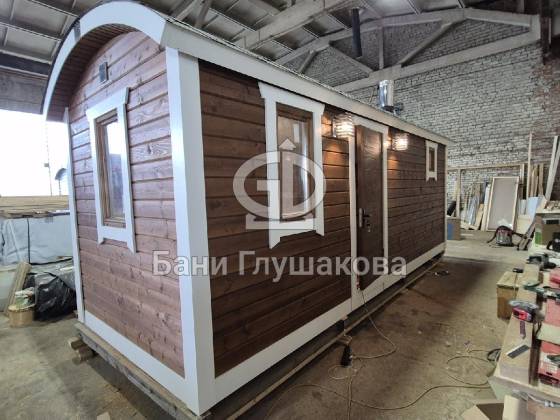 Баня «Буханочка» из термобруса №82500283