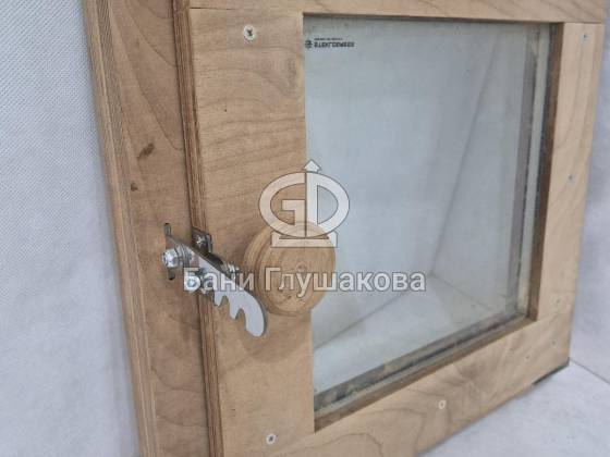 Форточка для бани и сауны 47х47 см