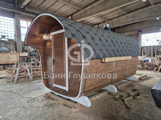 Баня бочка «Сказка» 4м из термодоски №82500293
