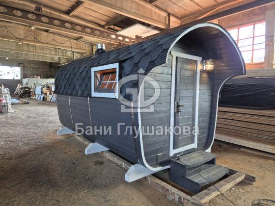 Баня бочка «Сказка» 4м из термодоски №82600318