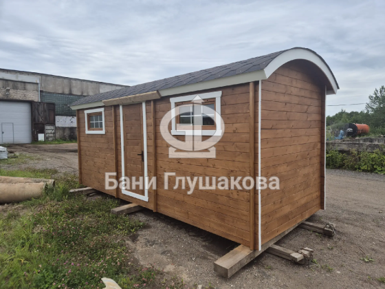 Баня «Буханочка» из бочковой термодоски №82600320