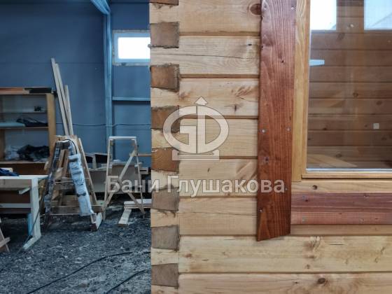 перевозная баня в ласточкин хвост