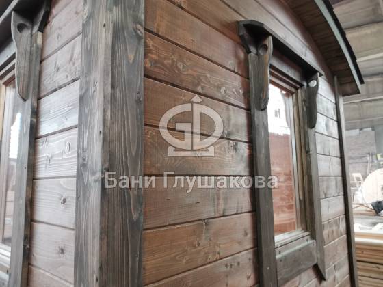 «Буханочка» из имитации бруса