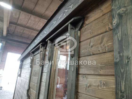 «Буханочка» из имитации бруса