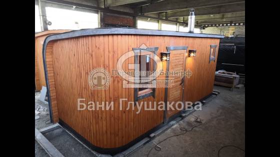 Обзор выставочной «Дважды закруглённой» бани